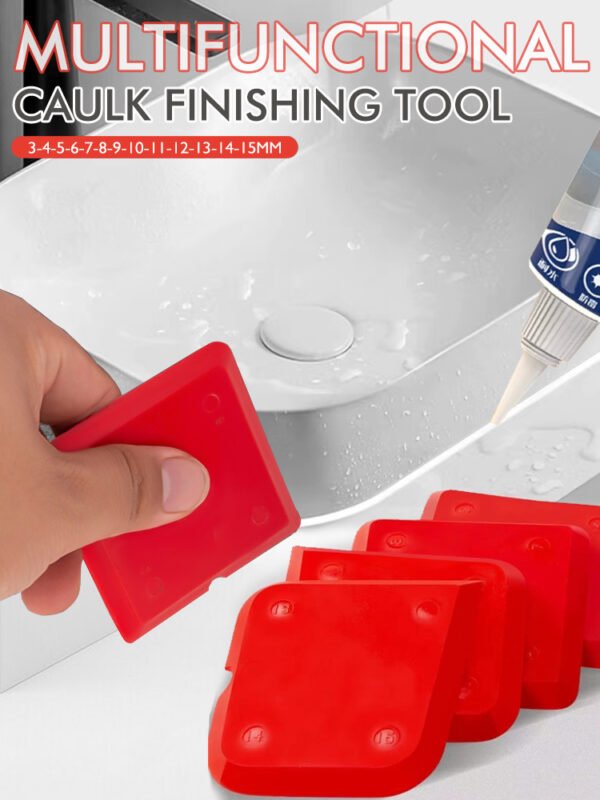 Multifunctional Caulk Finishing Tool