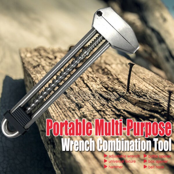 Portable Multi-Purpose Wrench Combination Tool - Image 2