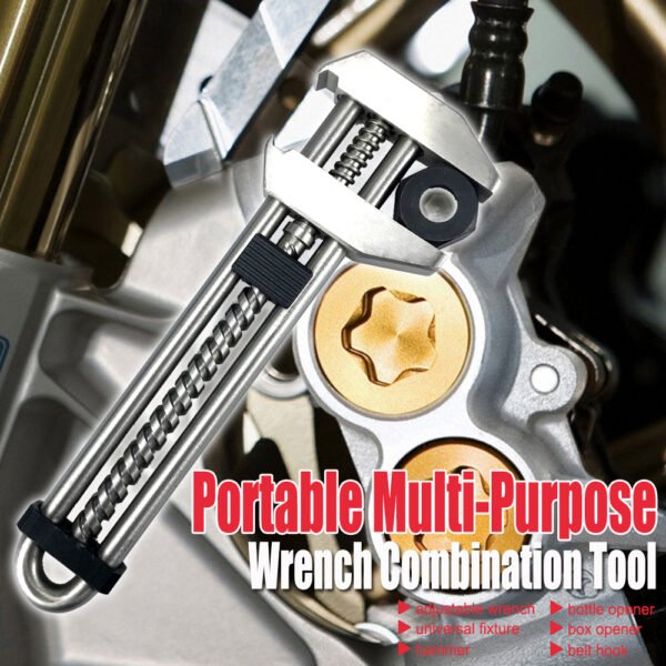 Portable Multi-Purpose Wrench Combination Tool - Image 3